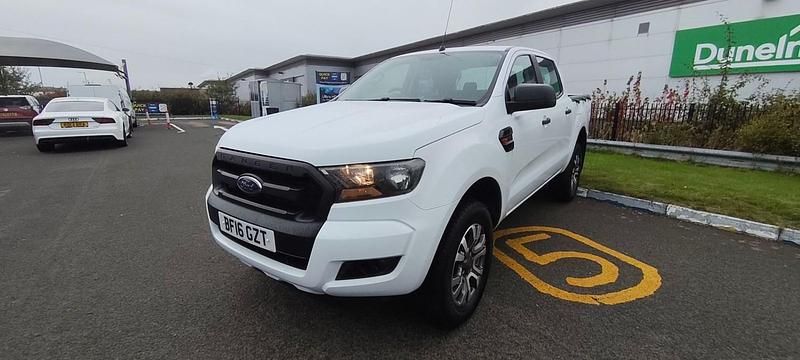 White Used 2016 Ford Ranger XL Pickup | £8,495 (Fair price) - Image 1/4