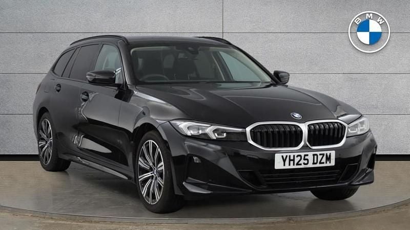 Black Used 2025 BMW 320 Sport Line Estate | £29,950 (Good price) - Image 1/4