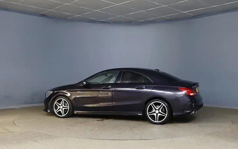 Used Mercedes CLA220 AMG 170 HP (125 kW) 2013 Purple Coupe