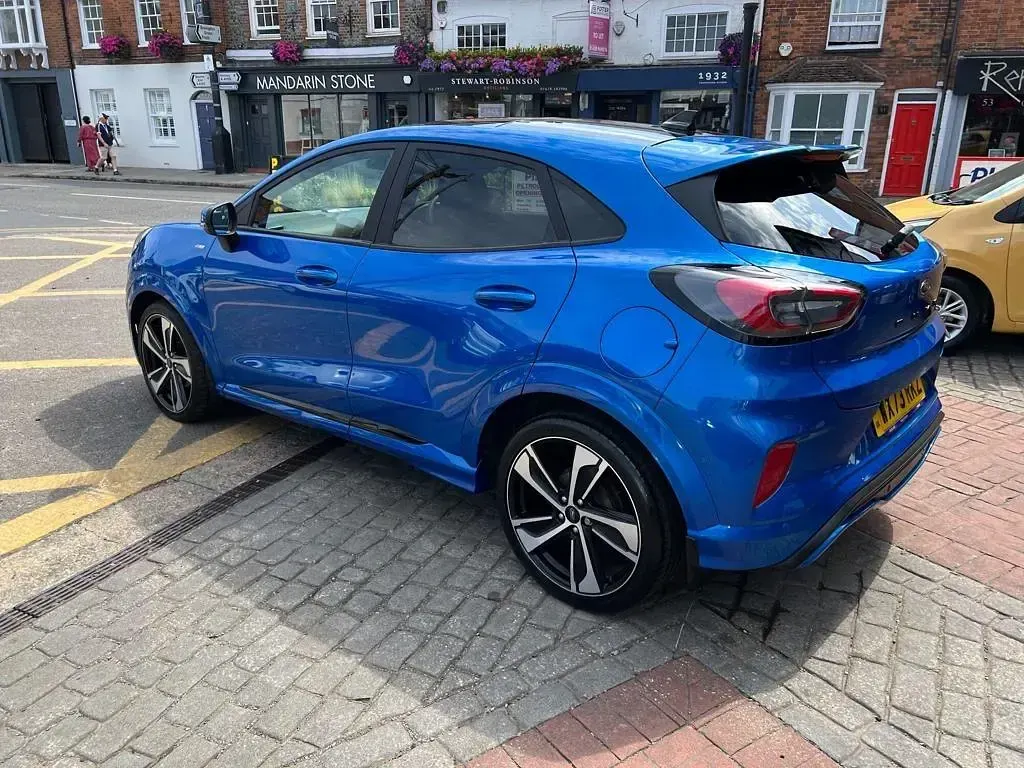 Used Ford Puma ST-Line X 125 HP (91 kW) 2023 Blue SUV