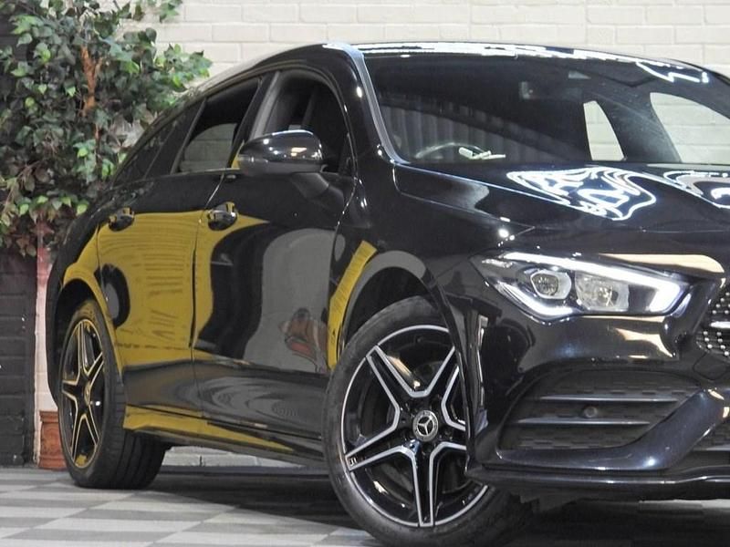 Used Mercedes CLA250e Shooting Brake AMG line 2022 Black Estate