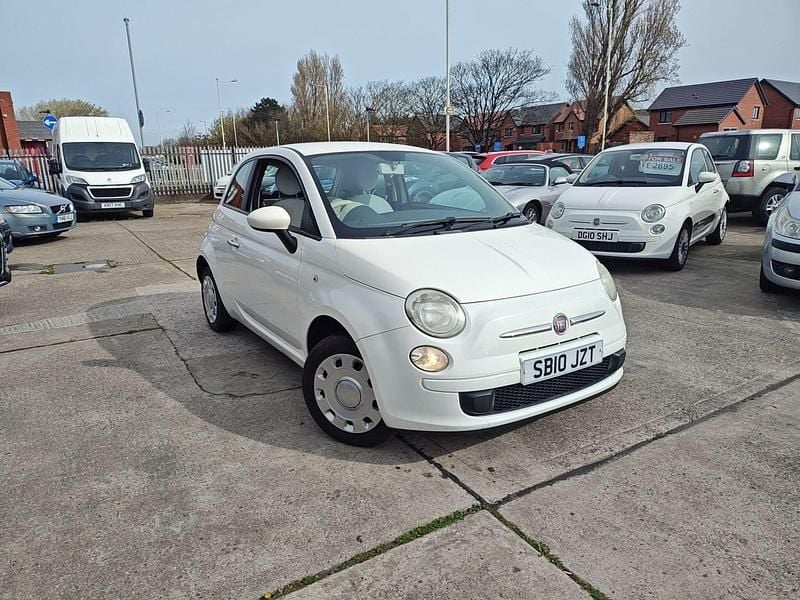 Used Fiat 500 Pop 69 HP (50 kW) 2010 White Hatchback