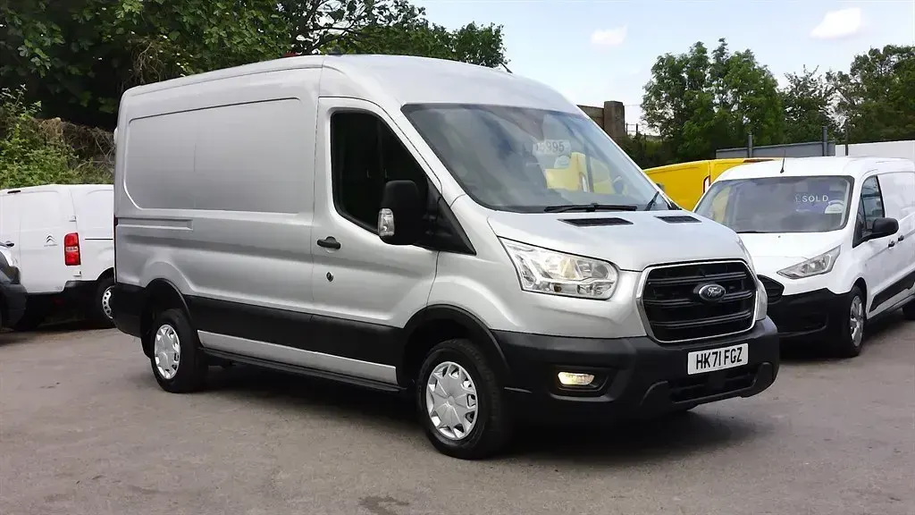 Używany Ford Transit Trend 130 KM (95 kW) 2021 Srebrny Van