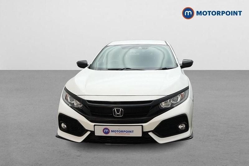 Used Honda Civic Sport 2021 White Hatchback