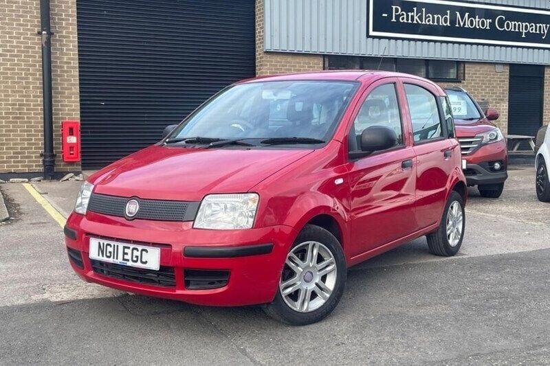 Red Used 2011 Fiat Panda Hatchback | £1,999 (Good price) - Image 1/1