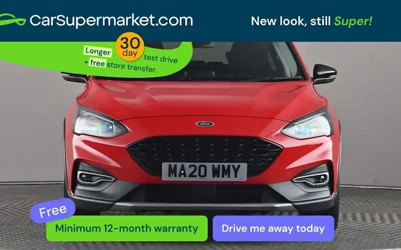 Usado Ford Focus Active 125 HP (91 kW) 2020 Vermelho Citadino