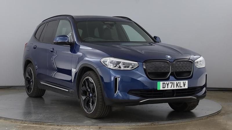 Blue Used 2021 BMW iX3 Comfort Edition SUV | £25,939 (Good price) - Image 1/4