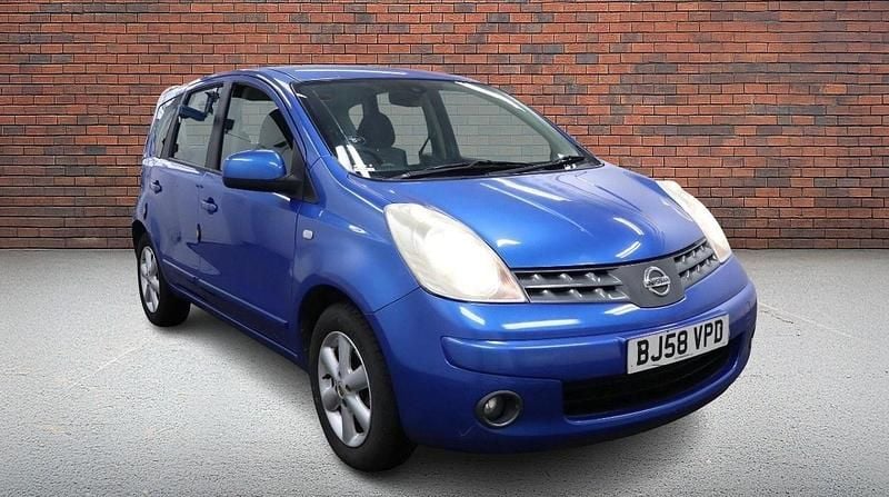 Blue Used 2008 Nissan Note Acenta MPV | £1,195 (Good price) - Image 1/4