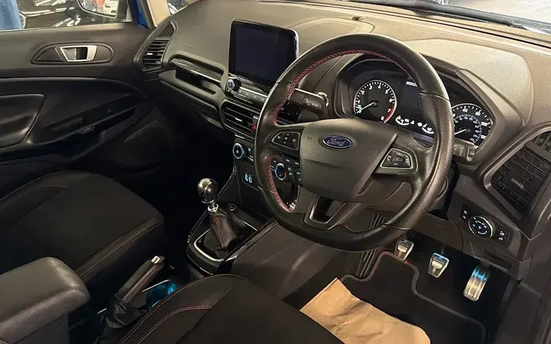 Used Ford Ecosport ST-Line 125 HP (91 kW) 2018 Blue SUV