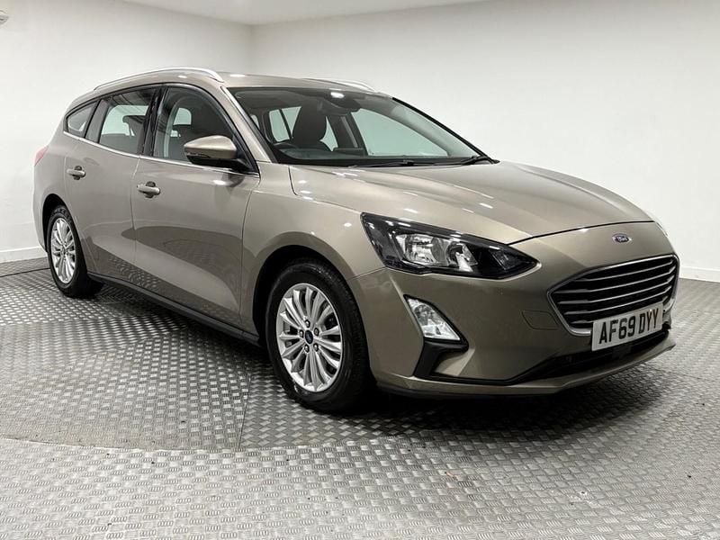 Silver Used 2019 Ford Focus Titanium Estate | £10,495 (Fair price) - Image 1/4