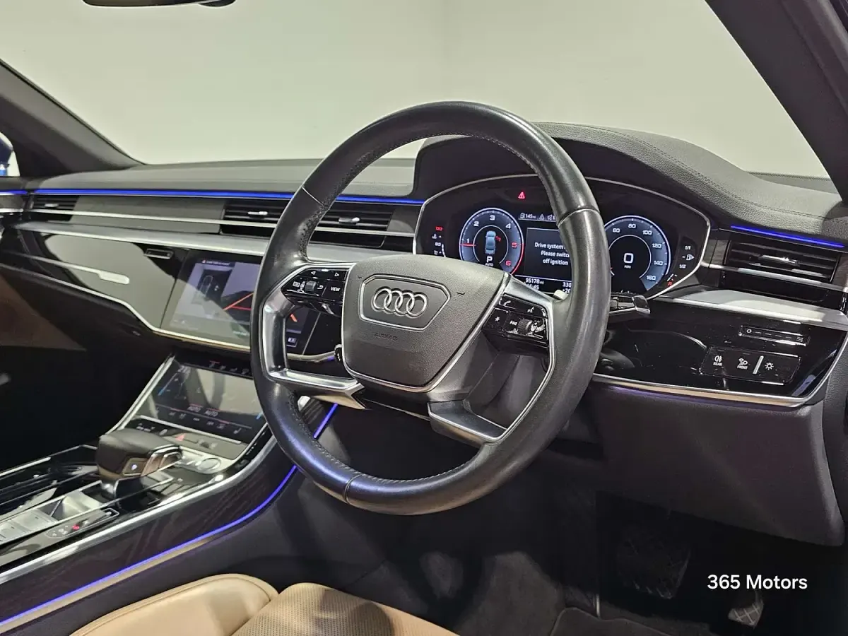 Used Audi A8 S-Line 2019 Blue Sedan