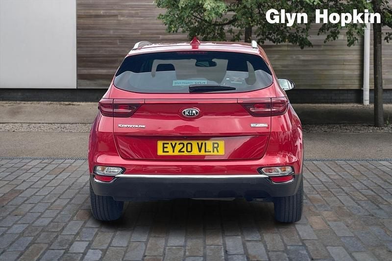Used Kia Sportage 134 HP (98 kW) 2020 Red SUV
