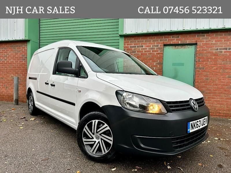 White Used 2013 VW Caddy Maxi MPV | £7,995 (A bit pricey) - Image 1/4