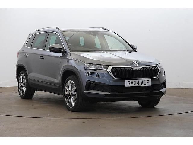 Graphite grey metallic Used 2024 Skoda Karoq SE L SUV | £20,265 (Good price) - Image 1/4