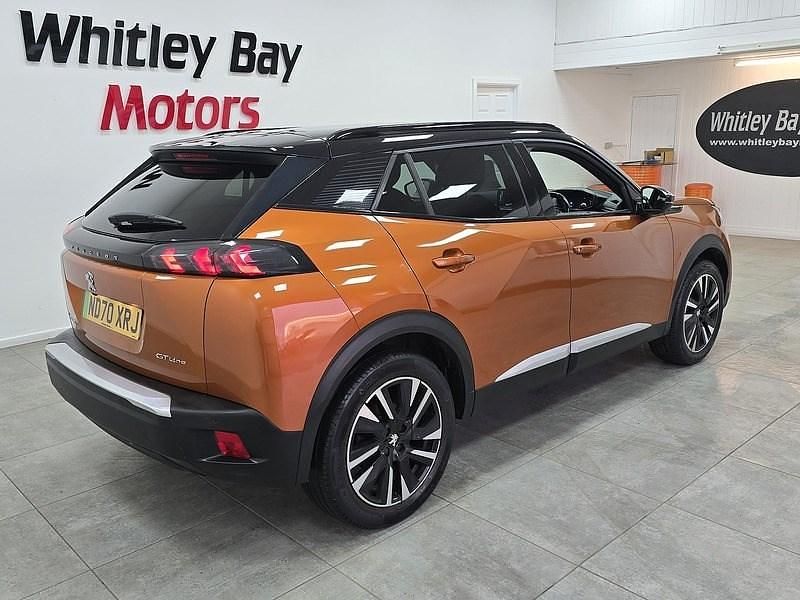 Used Peugeot e-2008 GT-line 2021 Orange SUV