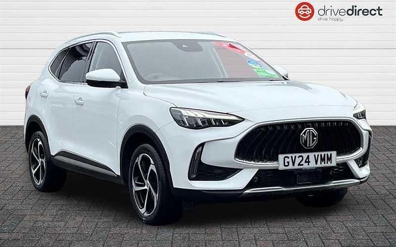 Solid white pearl Used 2023 MG HS Trophy SUV | £18,250 (Fair price) - Image 1/4
