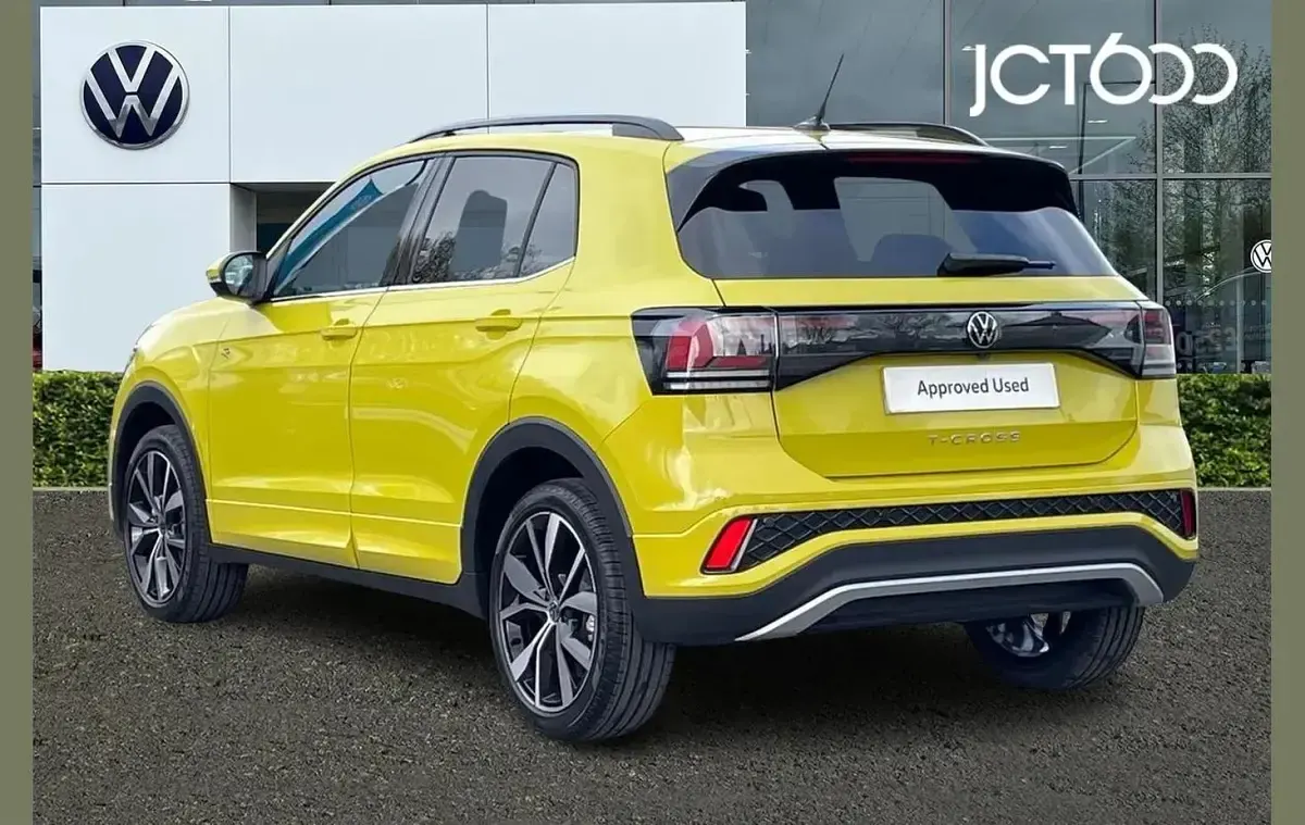 Used VW T-Cross R-line 115 HP (84 kW) 2026 Yellow SUV