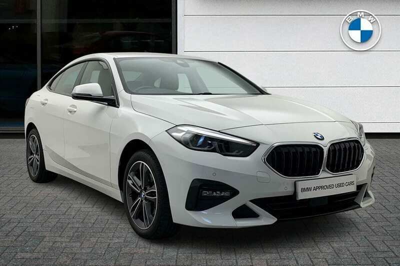 Used BMW 218 Sport Line 134 HP (98 kW) 2021 White Coupe