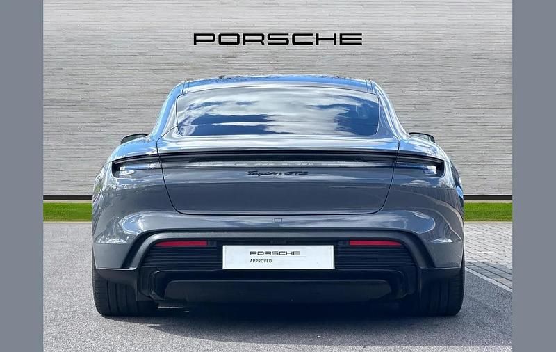 Używany Porsche Taycan 514 kW (700 KM) 2025 Szary Sedan/Limuzyna
