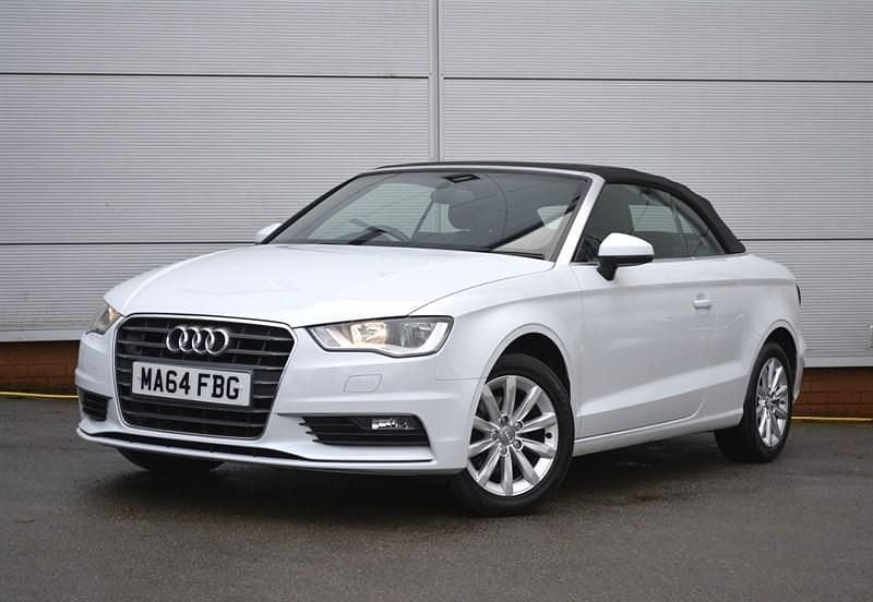 Used Audi Cabriolet Design 150 HP (110 kW) 2014 White Cabriolet