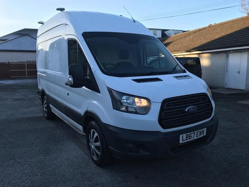 Used Ford Transit 130 HP (95 kW) 2018 White Van