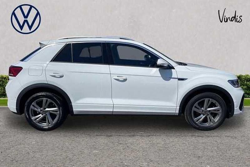 Używany VW T-Roc R-line 150 KM (110 kW) 2022 Biały SUV