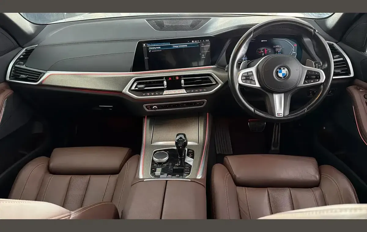 Used BMW X5 M Sport 394 HP (289 kW) 2021 White SUV