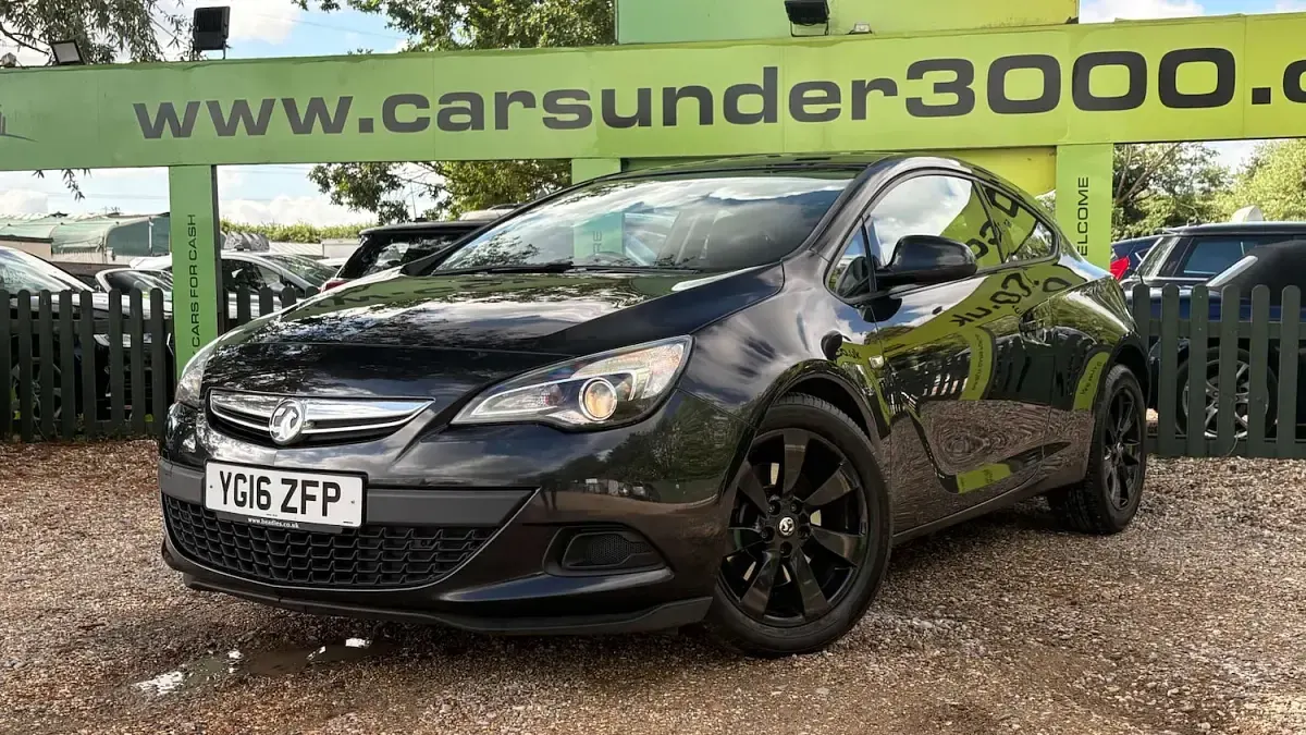 Used Vauxhall Astra GTC Sport 2016 Black Coupe