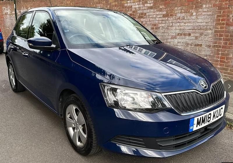 Blue Used 2018 Skoda Fabia SE Hatchback | £8,799 (Fair price) - Image 1/1