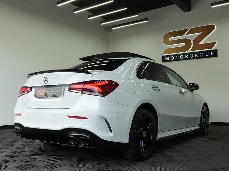 White Used 2020 Mercedes A250 AMG line Sedan | £20,995 (Expensive) - Image 1/4