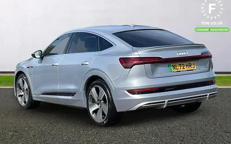 Used Audi e-tron Sportback S-Line 300 kW (408 HP) 2022 Silver SUV