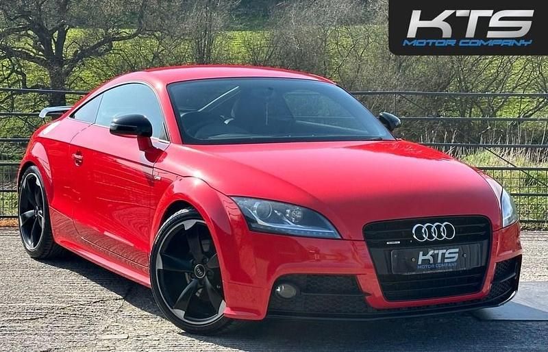 Used Audi TT Black Edition 170 HP (125 kW) 2013 Red Coupe