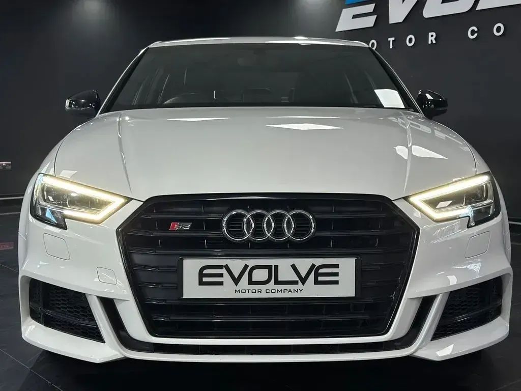 Used Audi S3 Black Edition 310 HP (228 kW) 2017 White Sedan