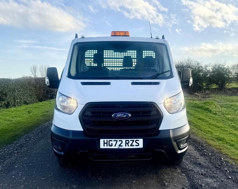 Used Ford Transit 130 HP (95 kW) 2022 White Cabriolet