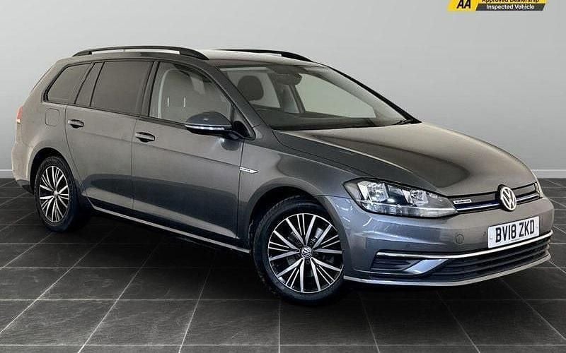 Grey Used 2018 VW Golf VII SE Estate | £11,995 (Fair price) - Image 1/2