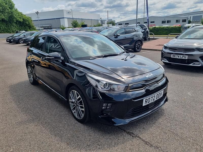 Black Used 2022 Kia Rio GT-Line S Hatchback | £14,999 (Fair price) - Image 1/4