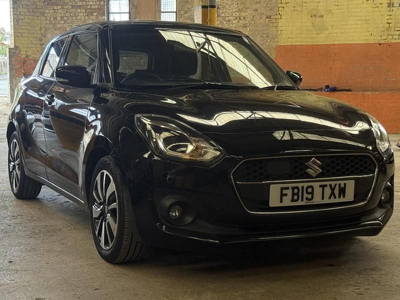 Black Used 2019 Suzuki Swift SZ5 Hatchback | £6,750 (Good price) - Image 1/4