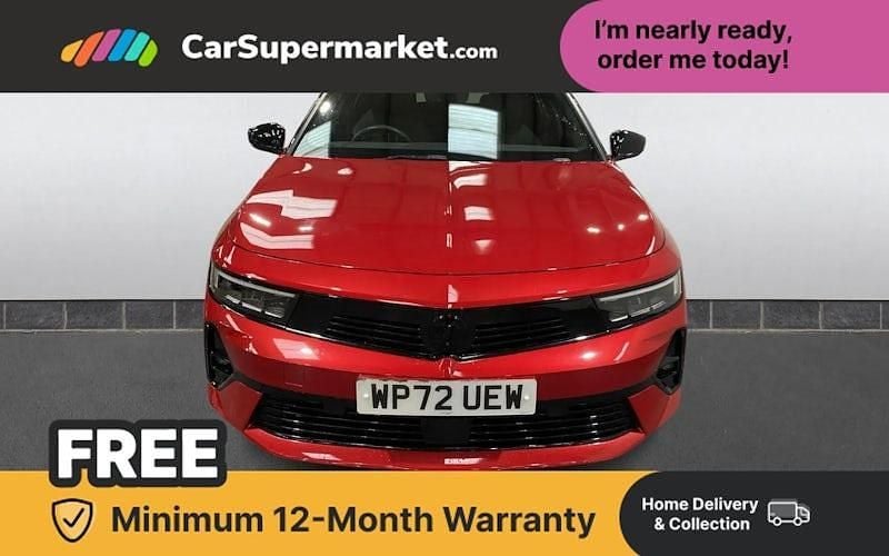 Used Vauxhall Astra GS Line 181 HP (133 kW) 2022 Red Hatchback