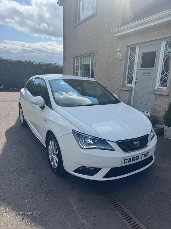 Used Seat Ibiza SE Technology 90 HP (66 kW) 2017 White Hatchback