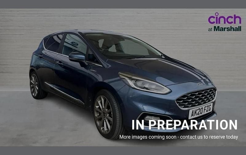 Used Ford Fiesta Vignale 123 HP (90 kW) 2020 Blue Hatchback