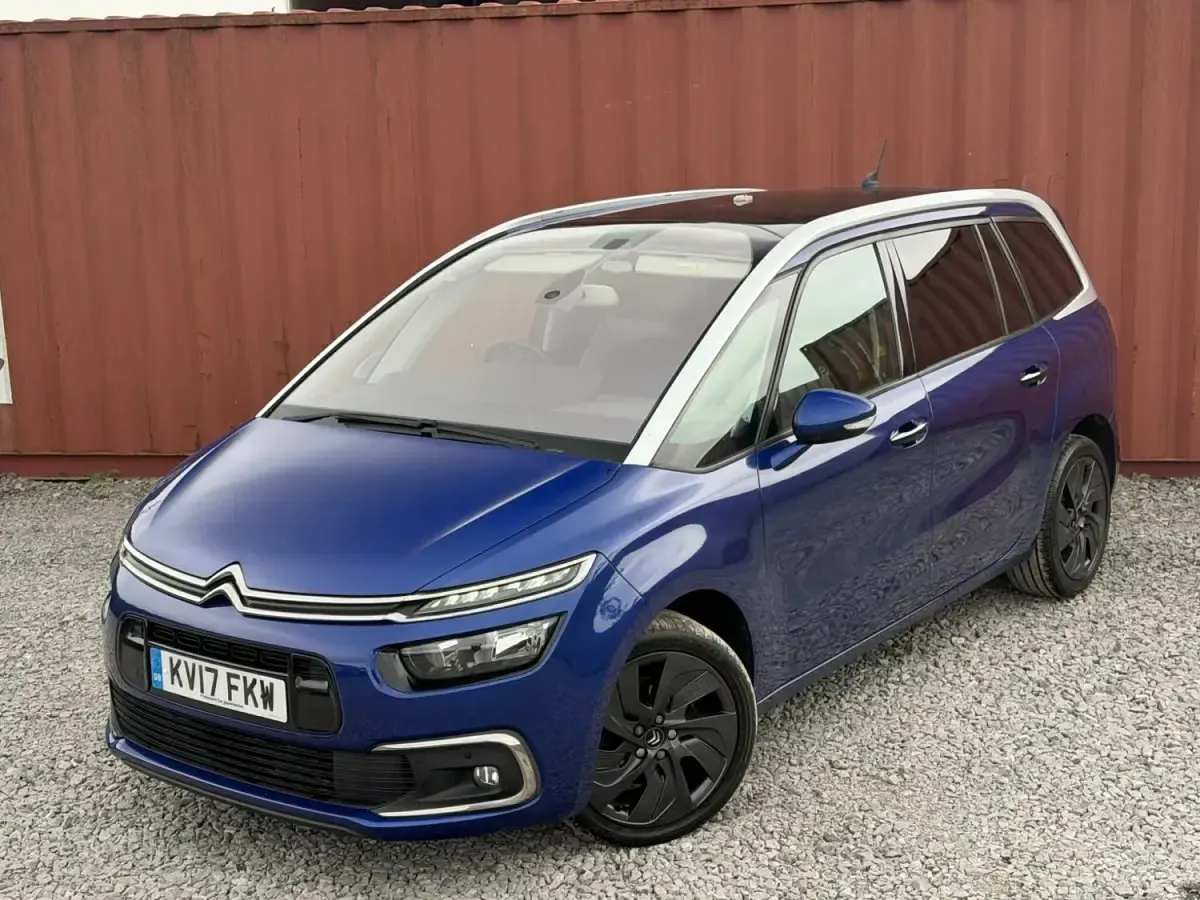 Usado Citroën Grand C4 Picasso Flair 2017 Azul Monovolume