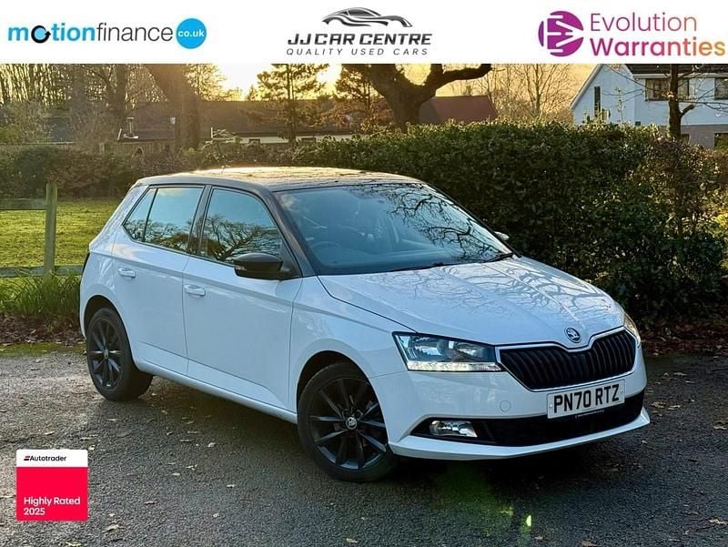 White Used 2020 Skoda Fabia Colour Edition Hatchback | £8,995 (Fair price) - Image 1/3