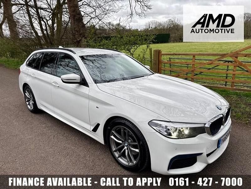 Used BMW 520 M Sport 190 HP (139 kW) 2020 White Estate
