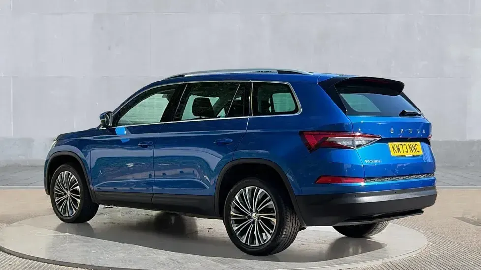 Used Skoda Kodiaq SE L Executive 150 HP (110 kW) 2023 Blue SUV