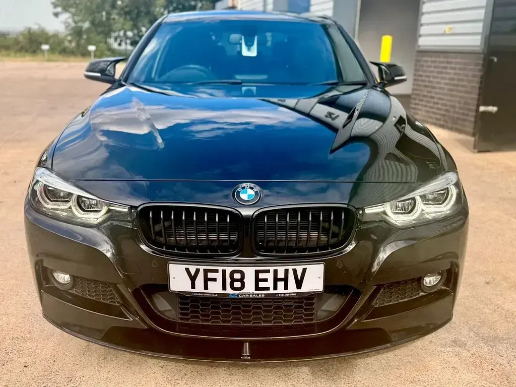 Used BMW 320 M Sport 2018 Black Sedan
