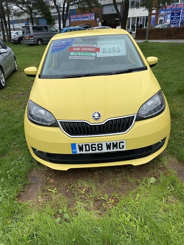 Used Skoda Citigo Colour Edition 2019 Yellow Hatchback