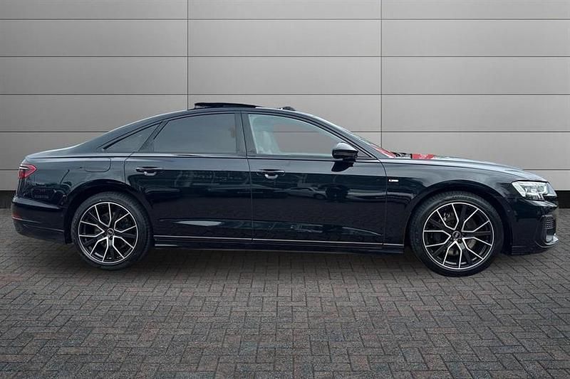 Used Audi A8 Black Edition 340 HP (250 kW) 2025 Mythos black Sedan