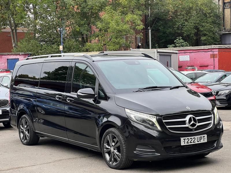 Black Used 2018 Mercedes V250 MPV | £20,495 - Image 1/4