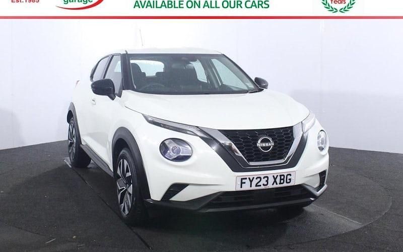 Used Nissan Juke Acenta 114 HP (83 kW) 2023 White SUV