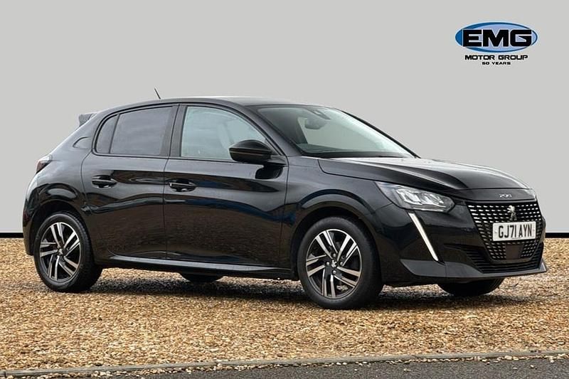 Used Peugeot 208 Allure Premium 130 HP (95 kW) 2021 Black Hatchback
